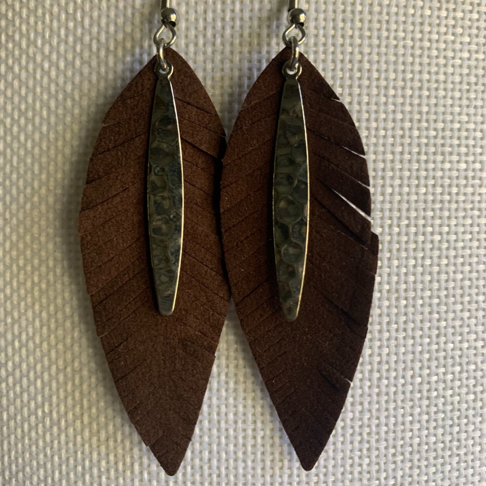 Leather Earrings